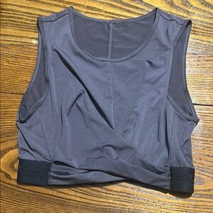 Women's Gray Sleeveless Fabletics Top